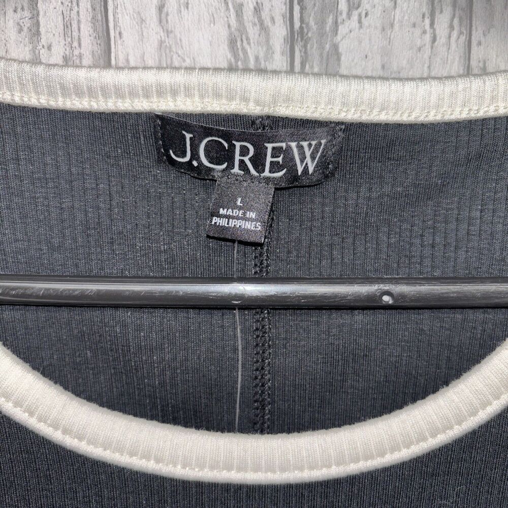 Womens Size L J.Crew Ribbed Tank NWT - Picture 2 of 5